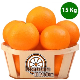 Caja Naranjas Ecológicas de Mesa 15 kg | Directas del Árbol